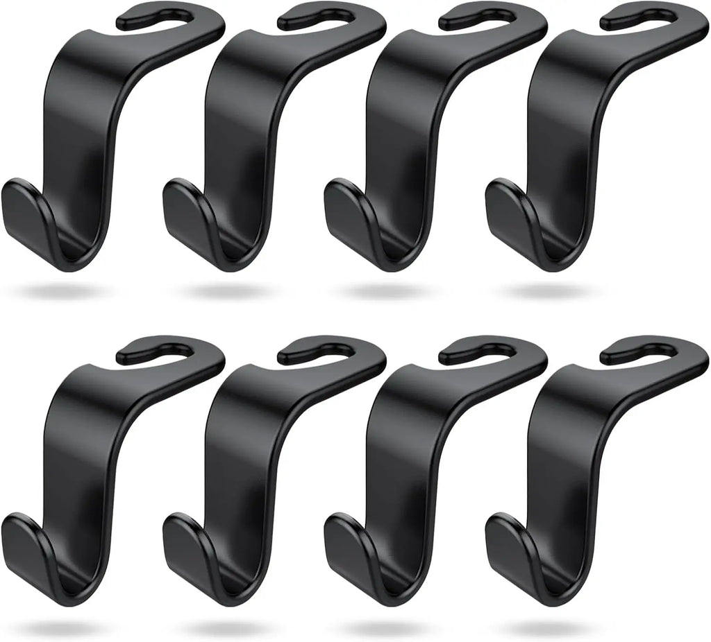 4-Pack Car Headrest Hooks