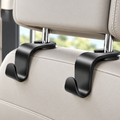 4-Pack Car Headrest Hooks